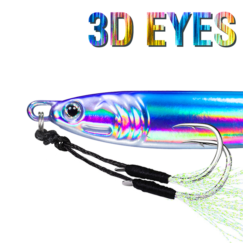 7 個 40 グラム 60 グラム 80 グラム 100 グ - Fishing Lure Spoon のレビューと価格