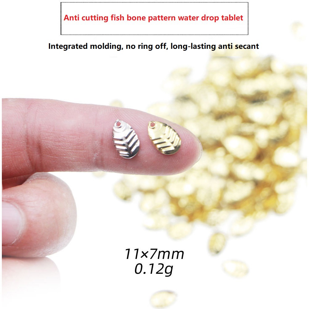50 ピース/ロット DIY 釣りスピナースパンコールリング - Fishing Lure Spoon のレビューと価格