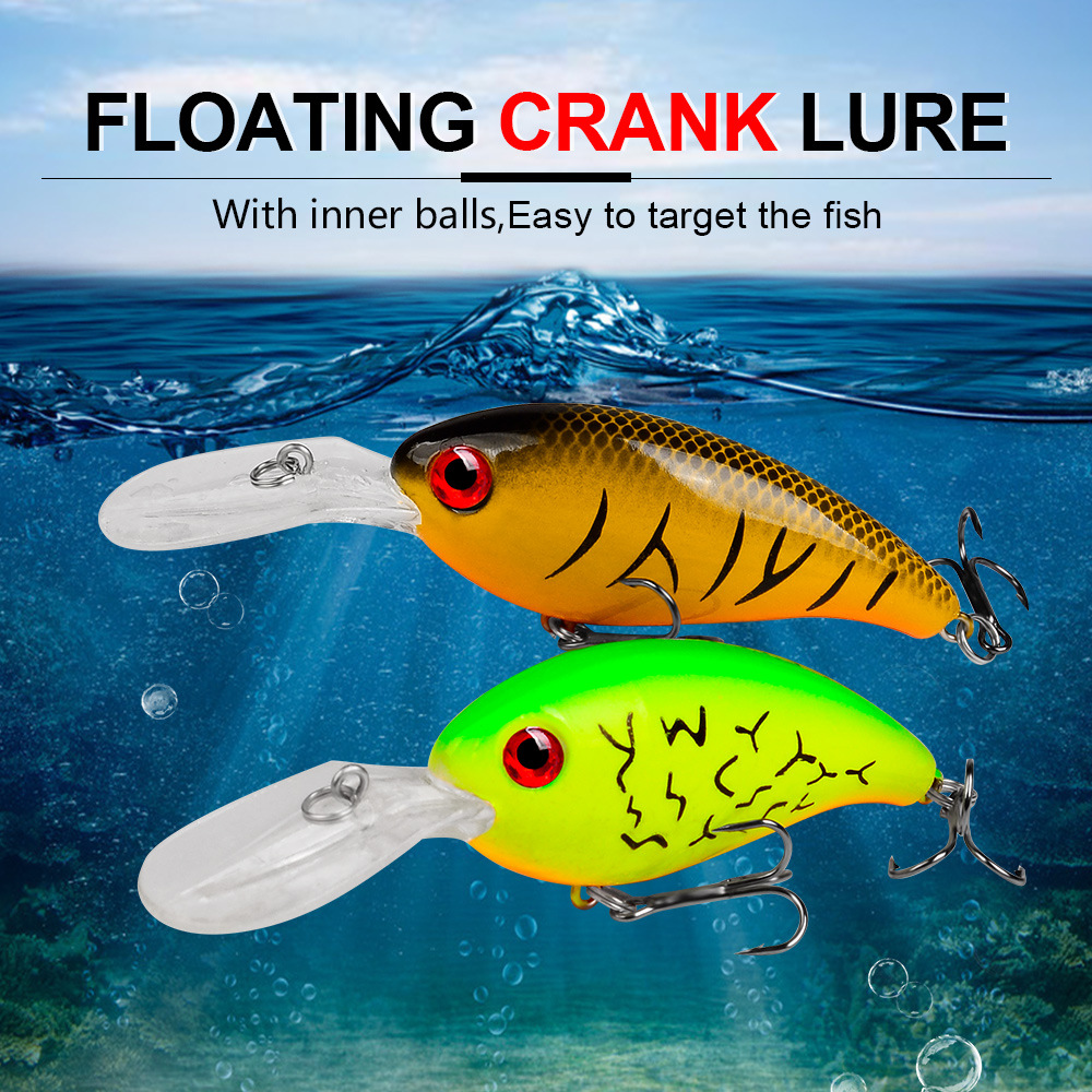 クランクフィッシング用の大きなハードベイト,クランクで魚を捕 - Fishing Lure Crankbait のレビューと価格