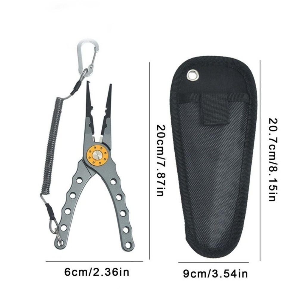 新型7.3インチルアープライヤー サイドカッター ロック付き - Fishing Lure Kit のレビューと価格