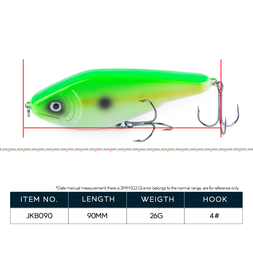 ハンリン NEW グライド ジャークベイト 90mm/26g - Fishing Lure Crankbait のレビューと価格
