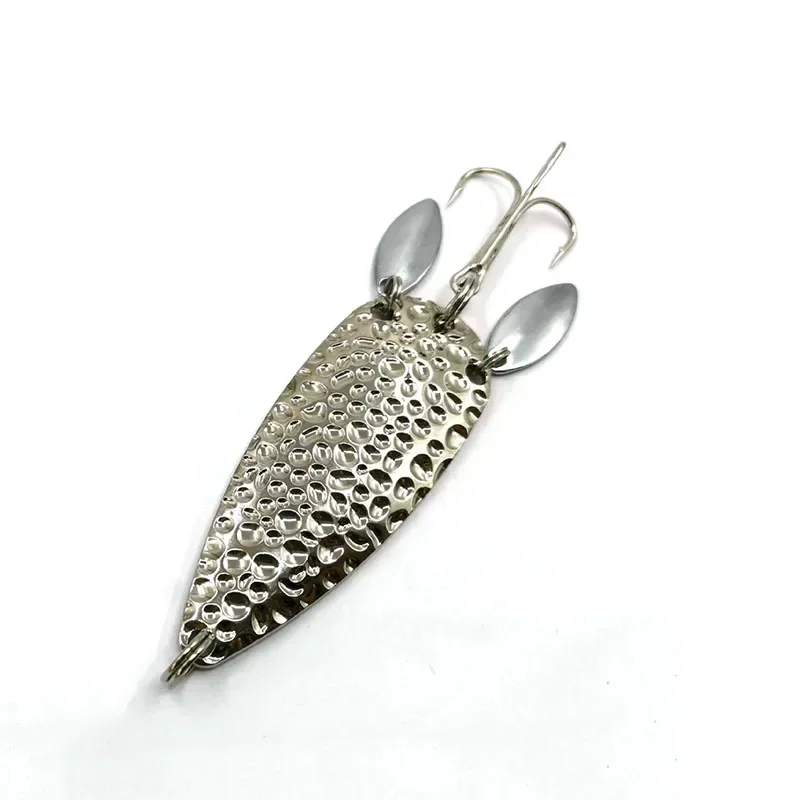 1 個金属スプーンスピナーベイトダブル回転ハード人工餌 10 - Fishing Lure Swimbait のレビューと価格