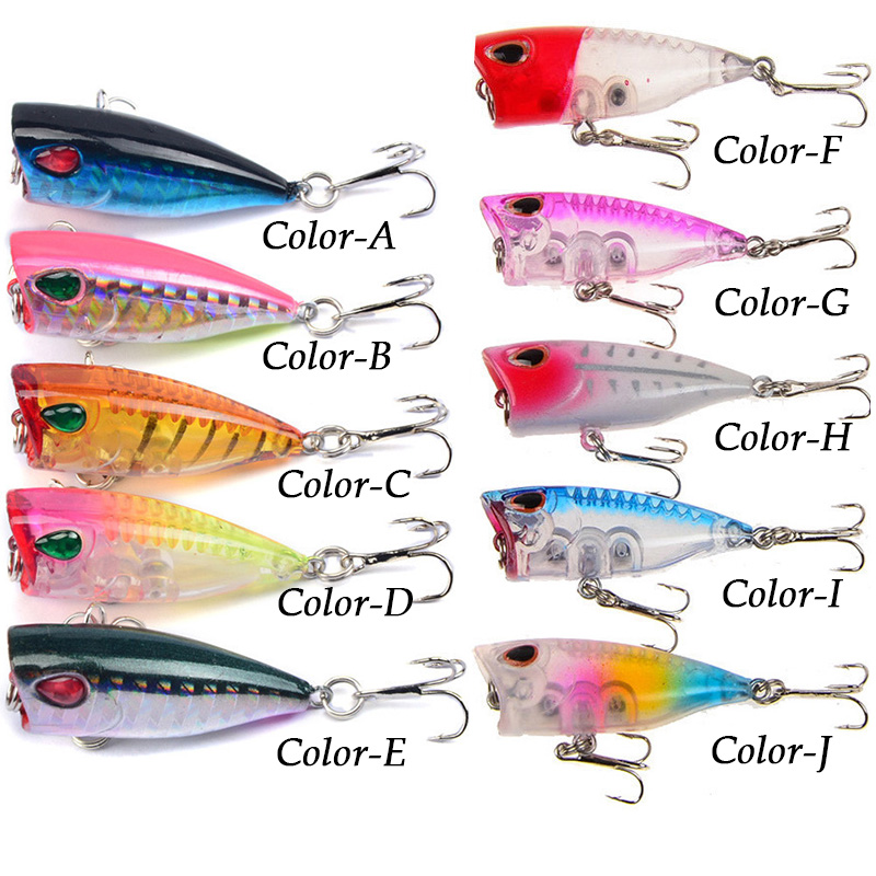 YUCONG 1PC ミニポッパー釣りルアー 4 センチメー - Fishing Lure Crankbait のレビューと価格