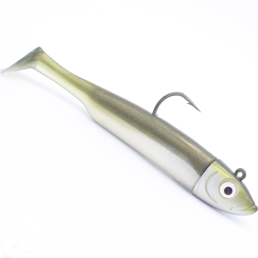 2セット入り海水釣り用ルアー、30g 11.5cmパドルテー - Fishing Lure Soft Plastic のレビューと価格